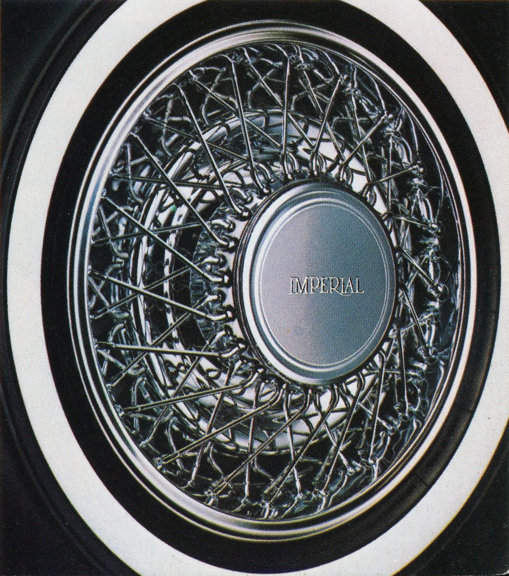 1981 Chrysler Imperial - Wire Wheel Cover